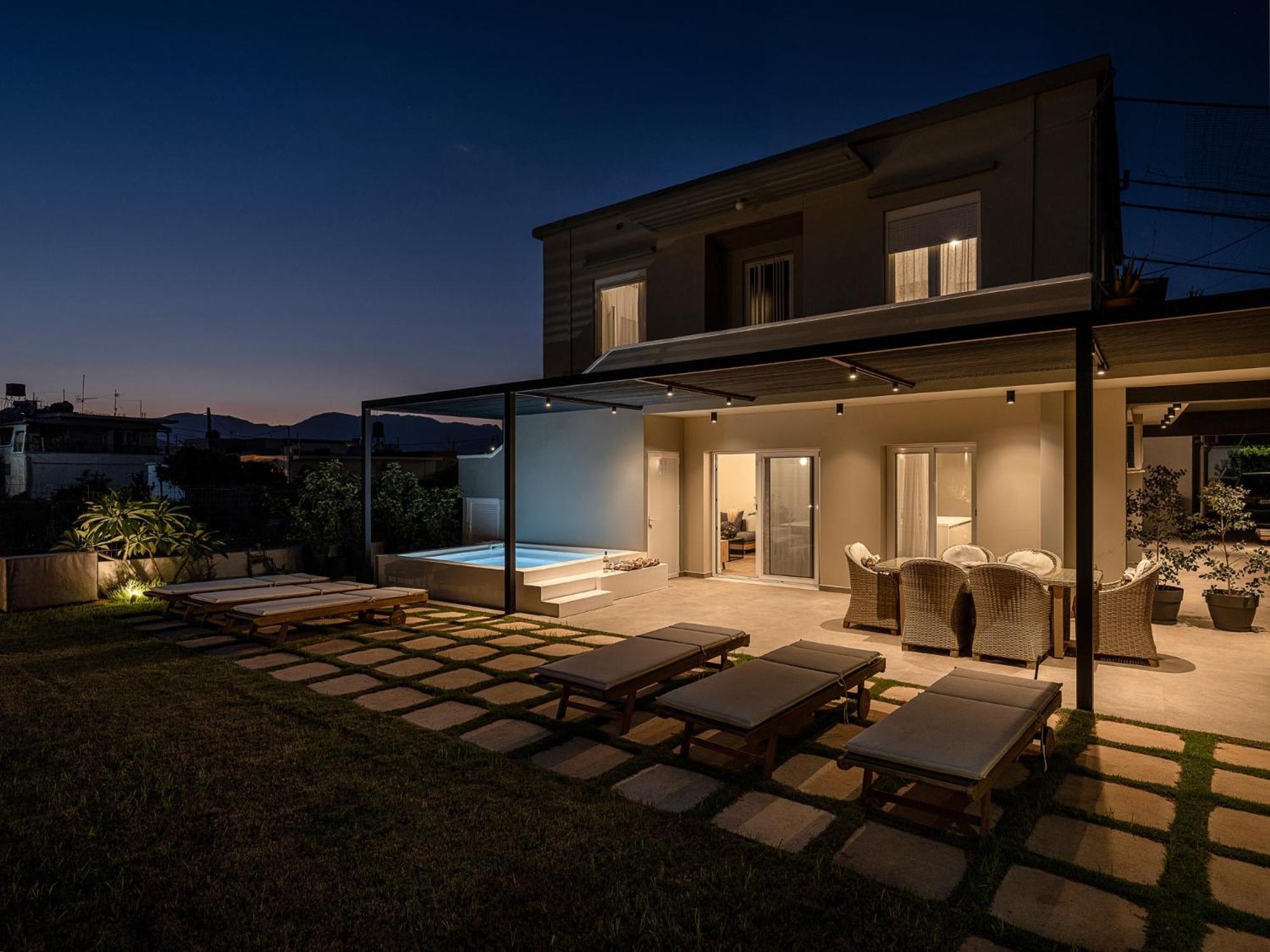 Happyhouse Villa Kíssamos Exteriör bild